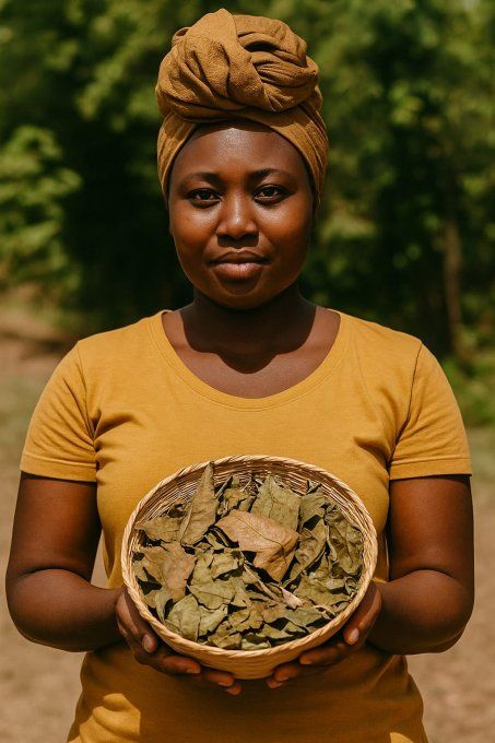 Feuille de Prunier d'Afrique en vrac