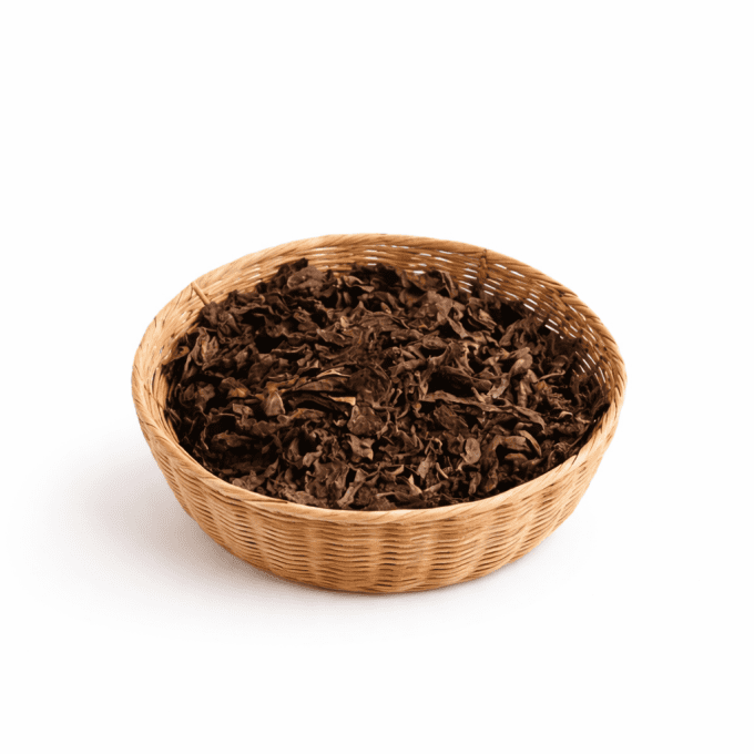 Feuille de basilic africain (tchiayo) en vrac (Ocimum gratissimum) 