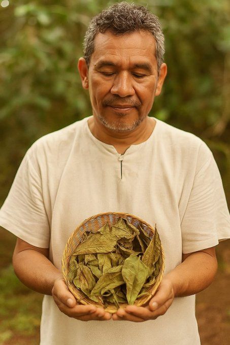 Feuille d'Hysope d'Afrique en vrac