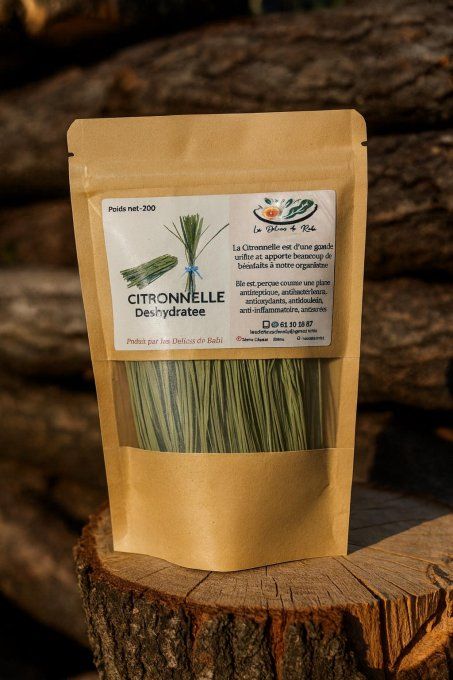 Feuille de Citronnelle déshydraté