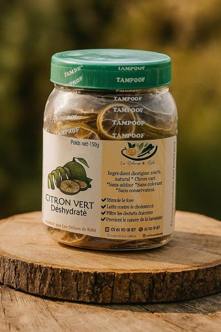 Citron vert déshydraté