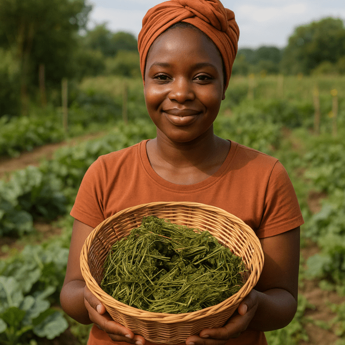 feuille de Paroka séché (Assorssi ou yinsikin)